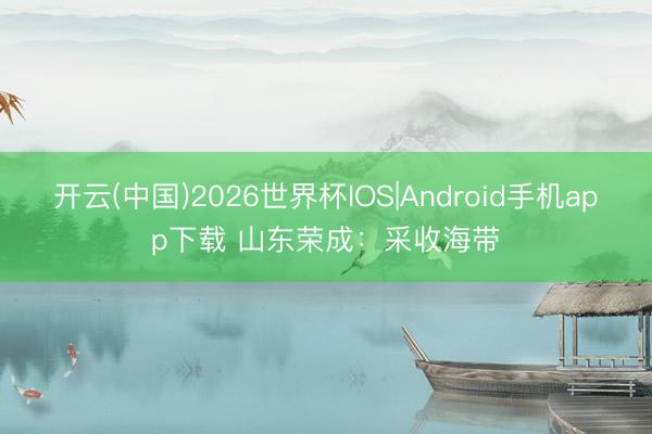 开云(中国)2026世界杯IOS|Android手机app下载 山东荣成:采收海带